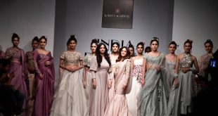 Bollywood actress Nushrat Bharucha Graced the Ramp for Designer Kavita Aggarwal