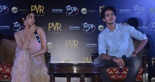 Dhadak cast Janhvi Kapoor and Ishaan Khatter witnessed in Delhi for the promotions.