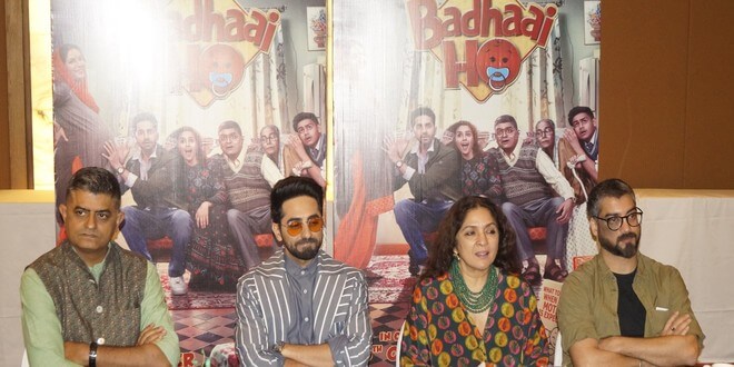 Badhaai Ho cast in Nation’ Capital for the promotions!