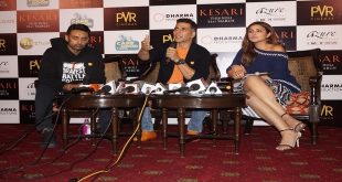 Akshay Kumar and Parineeti Chopra witnessed promoting their upcoming movie "Kesari " in National Capital