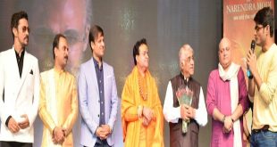 Actor Vivek Oberoi and Producer Sandip Singh witnessed promoting their upcoming movie PM Narendra Modi in National Capital