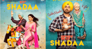 DILJIT AND NEERU BOTH RIDING HORSES ON POSTER #2 OF SHADAA