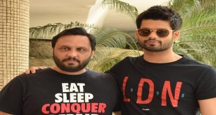 Actor Karan Kapadia and Director Behzad Kambata witnessed promotin theirupcoming movie “BLANK” in Delhi