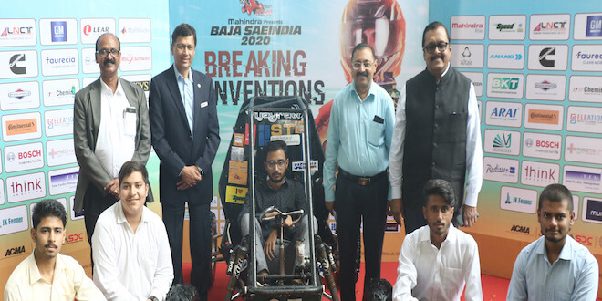 Mahindra BAJA SAEINDIA 2020 Commences its 13thedition 256 colleges from 282 entries qualify to the finale