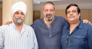 Raju Chadha & Rahul Mittra drop in at Prassthanam trailer launch in Delhi
