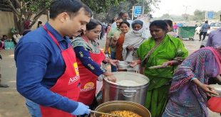 Anmol Aashayein organised a Free Meal Distribution Campaign @ Safdarjung Hospital.