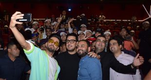 Ayushmann Khurrana Spotted Selling Bala movie Tickets at INOX Theatre in Delhi