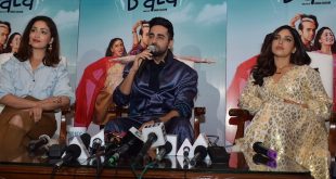 Bala Starcast Witnessed Promoting their movie in National Capital