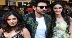 Akhiyon Se Goli Maare song launched by Kartik Aryan, Bhumi Pednekar,Ananya Panday and Tulsi Kumar in National Capital
