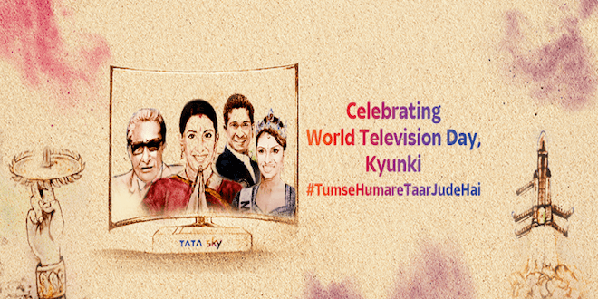 An Ode to Entertainment: Tata Sky’s #WorldTelevisionDay Campaign Garnered 3M Views in 1 Day