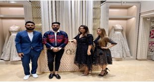 Arnaya makes Bespoke Pieces for Falguni and Shane Peacock’s Flagship Store