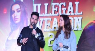 Varun Dhawan and Shraddha Kapoor launched the latest song Illegal Weapon 2.0 from movie Street Danced 3D in Delhi