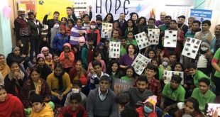 CanKids KidsCan India & Hope B~Lit Collaborated to bring Smile on Cancer Patients Face
