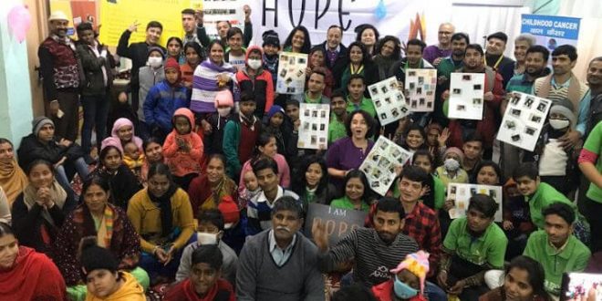 CanKids KidsCan India & Hope B~Lit Collaborated to bring Smile on Cancer Patients Face
