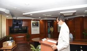 Eminent Banker Suresh N. Patel takes oath as Vigilance Commissioner today