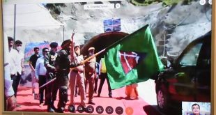 Gadkari inaugurates the breakthrough event of Chamba Tunnel under Chardham Pariyojana