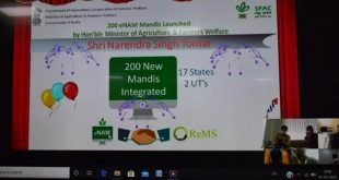 200 new mandis from 7 States integrated with the e-NAM platform for marketing of Agricultural produce