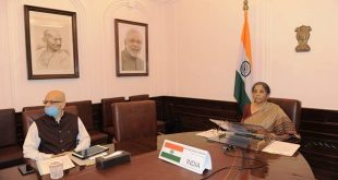 Finance Minister Nirmala Sitharaman attends the 5th Annual Meeting of Board of Governors of Asian Infrastructure Investment Bank