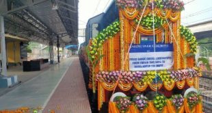 Indian Railways hands over 10 Broad Gauge Locomotives to Bangladesh