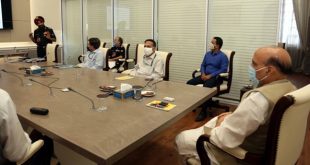 Raksha Mantri Rajnath Singh reviews progress of border infrastructure