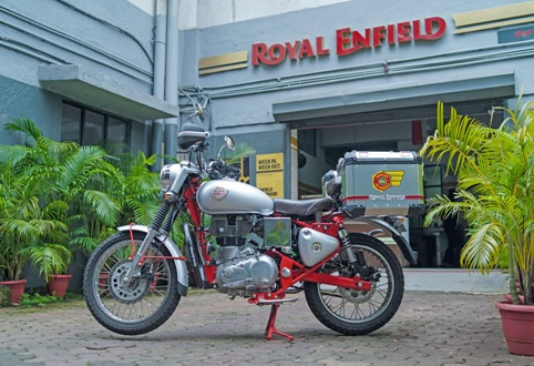 ROYAL ENFIELD LAUNCHES SERVICE ON WHEELS