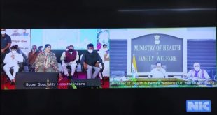 Dr. Harsh Vardhan digitally inaugurates Super Speciality Block of MGM Medical College, Indore