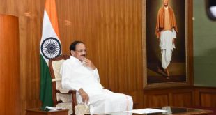 Vice President Venkaiah Naidu delivers the first Sushma Swaraj memorial lecture organised by Panjab University