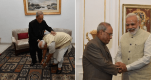 PM Narendra Modi condoles the passing away of former President Bharat Ratna Pranab Mukherjee