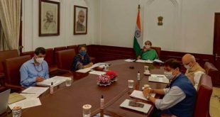 Finance Minister Nirmala Sitharaman attends the G20 Finance Ministers and Central Bank Governors Meeting through video conferencing