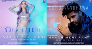 Naach Meri Rani’s Poster shows Guru Randhawa and Nora Fatehi in a unique avatar