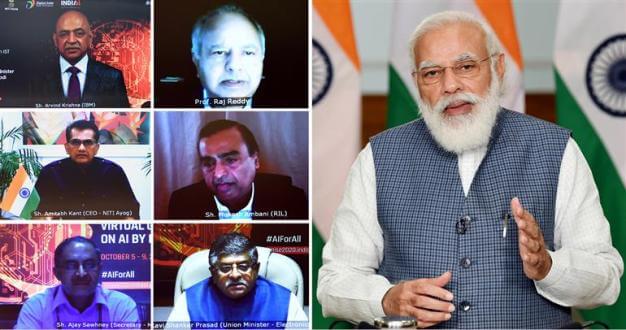 Prime Minister Narendra Modi inaugurates RAISE 2020 - a Mega Virtual Summit on Artificial Intelligence