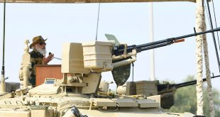 PM Narendra Modi 's addressed the Soldiers of Indian Armed Forces at Longewala in Jaisalmer 