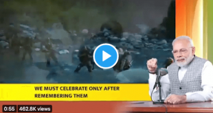 PM Narendra Modi urges to light Diya this Diwali as a salute to Soldiers