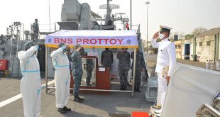 Bangladesh Navy Ship Prottoy Visits Mumbai