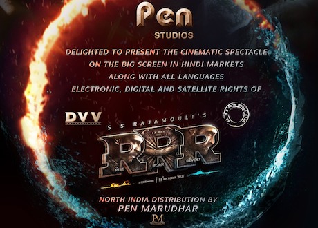 Dr. Jayantilal Gada (Pen Studios) cracks an unbelievable deal for the epic 'RRR'