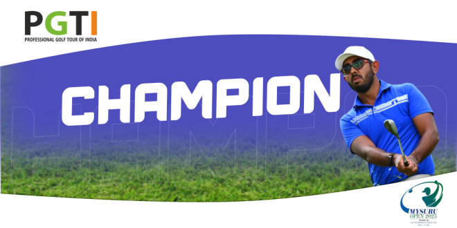 Yuvraj Sandhu Triumphs at PGTI Mysuru Open 2025