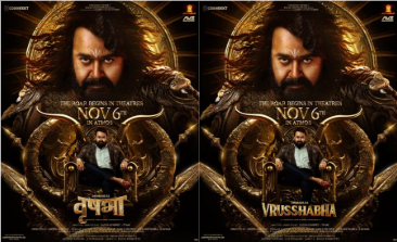 Vrusshabha ready to roar into Cinemas on 6th November
