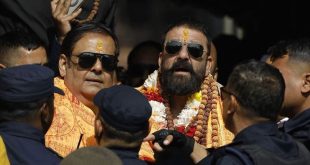 Sanjay Dutt, Rahul Mittra visit Pashupatinath Temple; fan frenzy grips Kathmandu