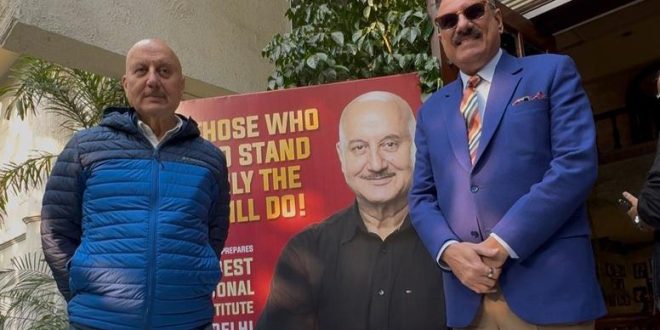 Anupam Kher’s ‘Actor Prepares’ Acting Institute Launches in New Delhi, Bringing World-Class Training to Aspiring Actors