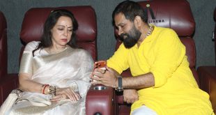 Hema Malini Praises the Grandeur and Spiritual Soul of “Krishnavataram Part 1 – The Heart” at Mathura Screening