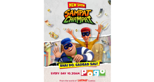 POGO brings the iconic comic duo to life with the new 3D animated show “Sampat Champat,” which premiered on 18th May