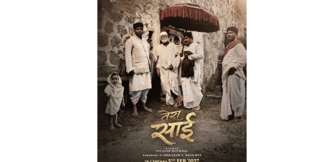 With Sai Baba’s Blessings at Shirdi, Shailesh S. Sanghvi & Palaash Muchhal Announce 5th February 2027 as Tera Sai Release Date