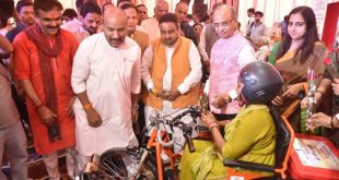 A special mega health camp for persons with disabilities was successfully held at the Red Fort Ground by the Lav Kush Ramlila Committee.